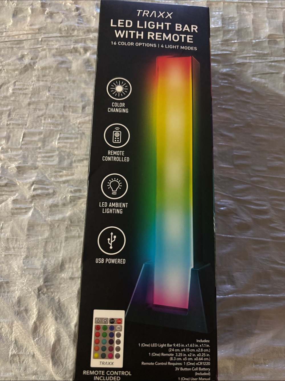 Rainbow LED Light Bar – Multicolor Ambient Lantern
